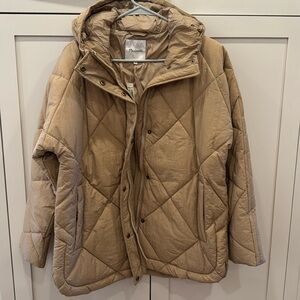 NWT Madewell Quilted Puffer Coat